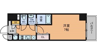 エスリード大手前の物件間取画像